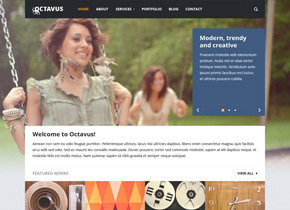 octavus responsive site template